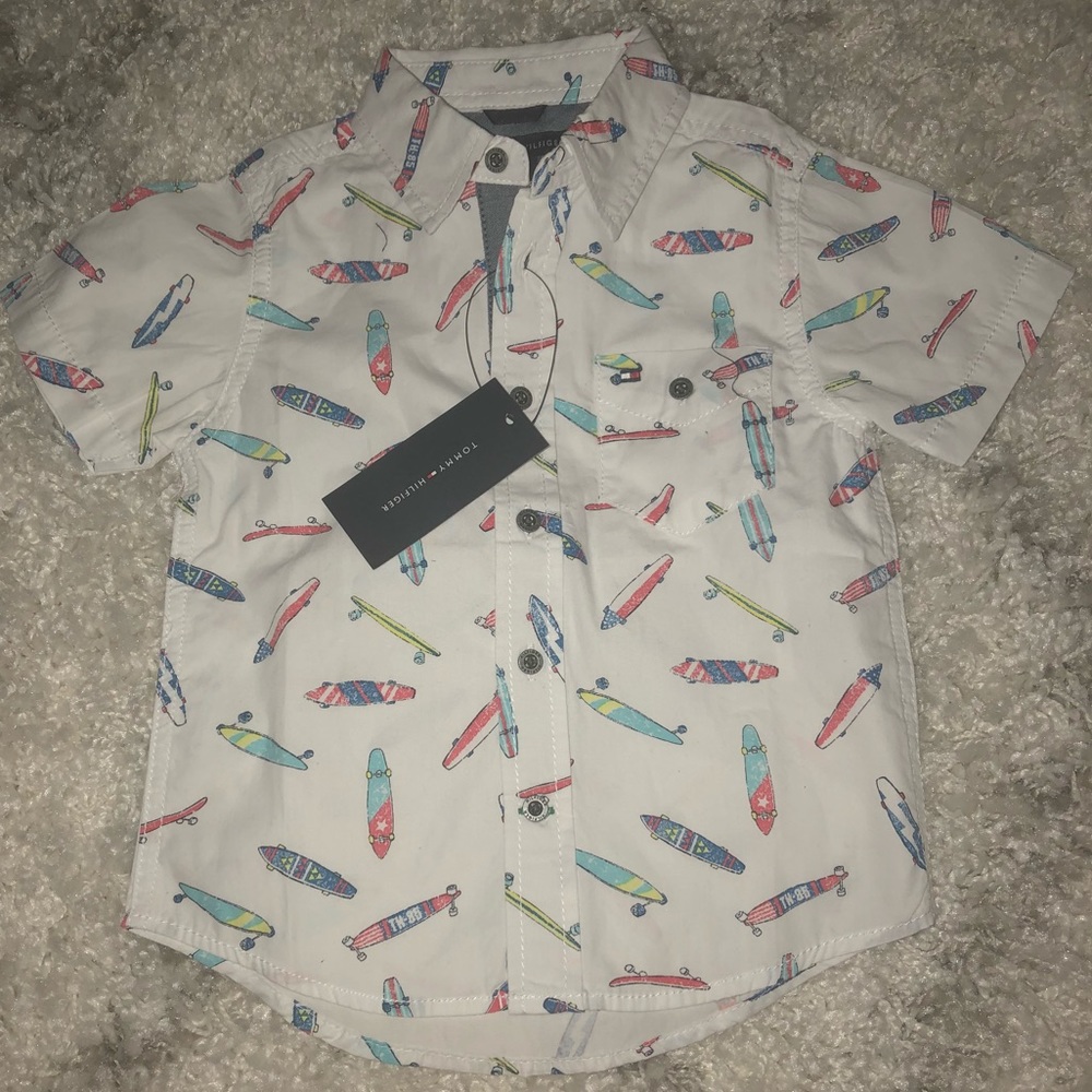 Tommy Hilfiger button up for toddler (2t)